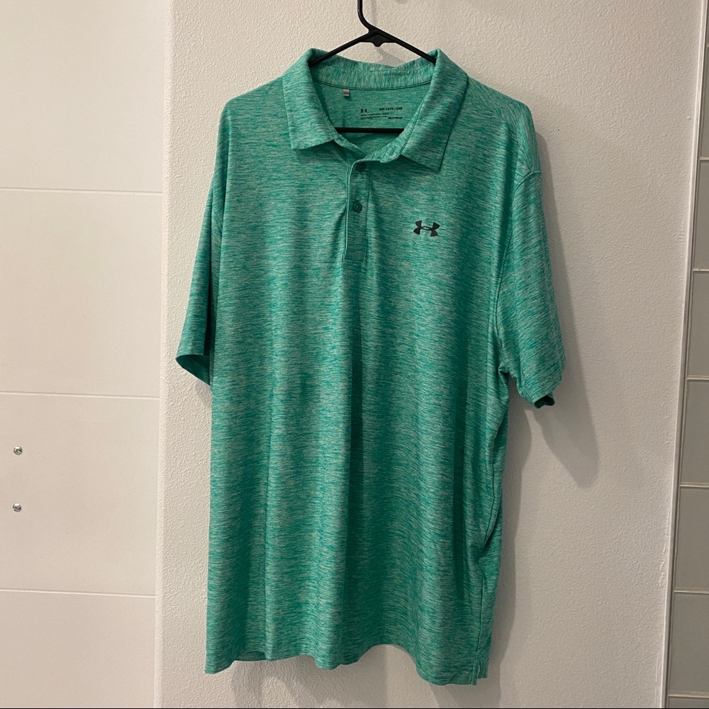 Under Armor Heathered Golf Polo